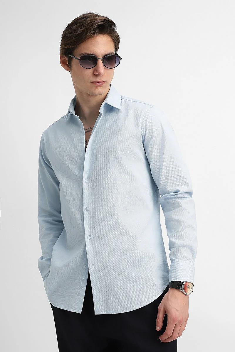 سنيتش 100% Cotton Slim Fit Shirt